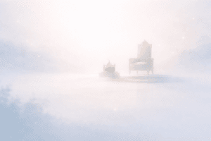 禁断のAI本（F） - AIを使うから統べるへ、静かな支配を表す抽象的な背景画像